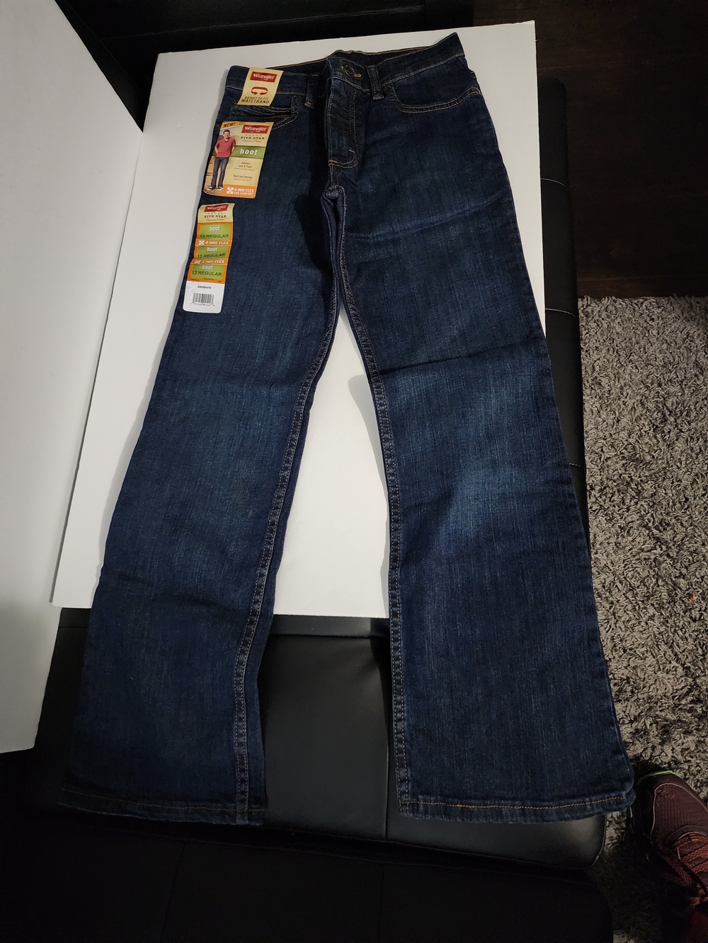 Wrangler Men’s Indigo Bootcut Jeans